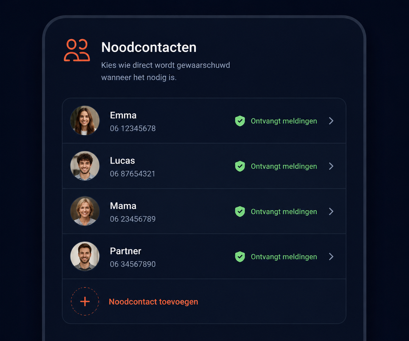 Noodcontacten